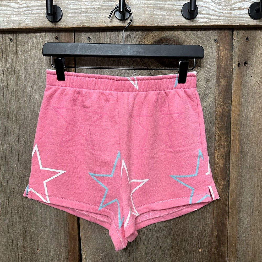 NWOT Wildfox Starlight Havi Shorts in Pink Star Print Size Small